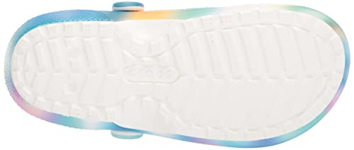 CROCS - Classic Lined SOLARIZED Clog Pure Water Multi, Tamaño:38/39 EU