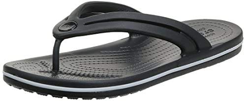 Crocs Crocband Flip W, Zapatillas Mujer, Negro Black, 39/40 EU