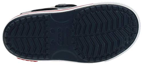 Crocs Crocband II Sandal Unisex Niños Sandals, Azul (Navy White), 33/34 EU