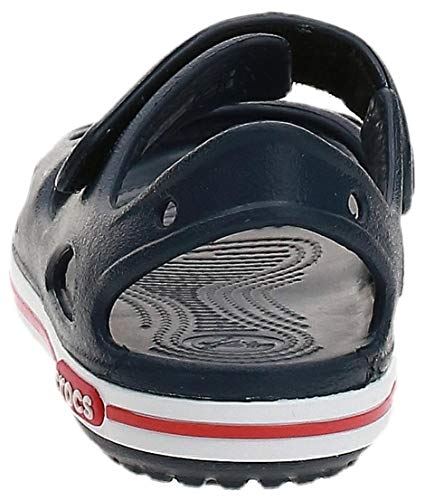 Crocs Crocband II Sandal Unisex Niños Sandals, Azul (Navy/White), 23/24 EU