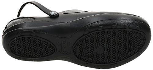 Crocs Mercy Work Mujer Zuecos, Negro (Black), 38/39 EU