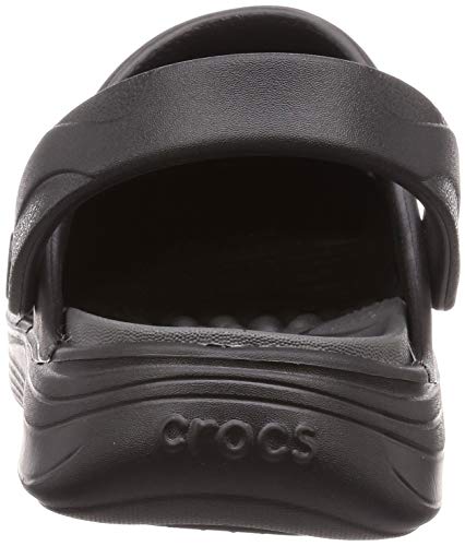 CROCS Reviva Clog, Chanclas Tiempo Libre y Sportwear Unisex Adulto, Multicolor (Black/Slate Grey)