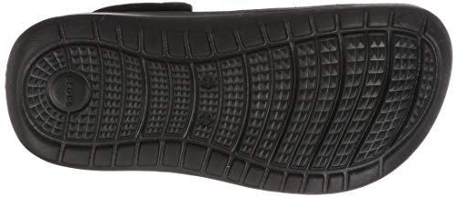 CROCS Reviva Clog, Chanclas Tiempo Libre y Sportwear Unisex Adulto, Multicolor (Black/Slate Grey)