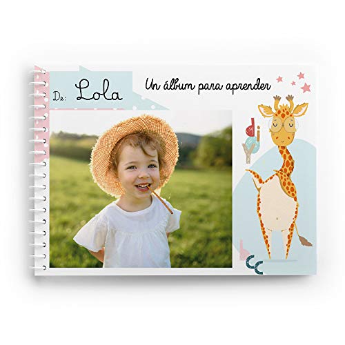 Cuento Infantil Educativo Personalizado con Las Fotos del niño o niña | Álbum didáctico Fabricado en Material plástico Indestructible | Especial guarderías