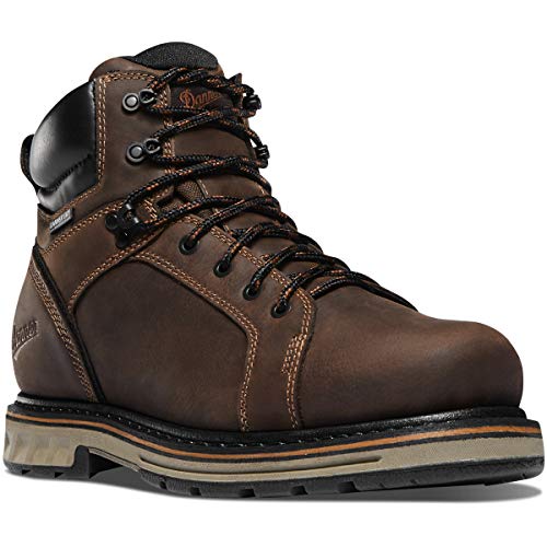 Danner Men's Steel Yard 6" Construction Boot, Brown, 11.5 2E US