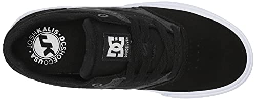 DC Shoes Kalis Vulc, Zapatillas de Skateboard Hombre, Negro (Black/White BKW), 42 EU