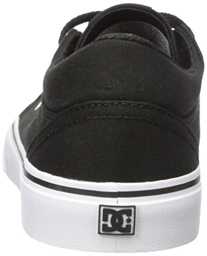 DC Shoes Trase TX, Zapatillas, Black/White, 33 EU