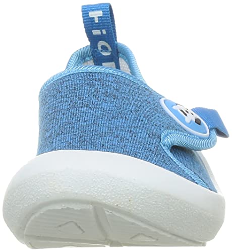 DEBAIJIA Shoes, Plataforma Unisex bebé, B Mesh Blau, 18/19 EU