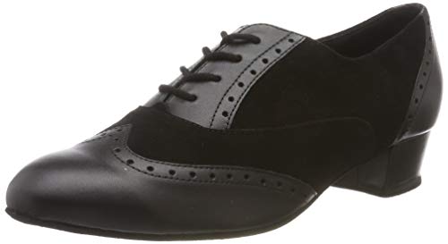 Diamant Damen Tanzschuhe 063-029-070, Zapatos de Danza Moderna/Jazz para Mujer, Negro (Schwarz), 40 EU (6.5 UK)