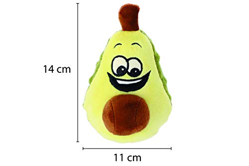 Dingo 16996 - Juguete interactivo de peluche para perro, 14 cm, con chirrido incorporado, divertido para perro