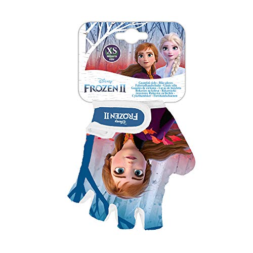 Disney Frozen II - Guantes de Bicicleta para niño - El Secreto de Arendelle Frozen 2 Guantes sin Dedos para niños 4-8 años