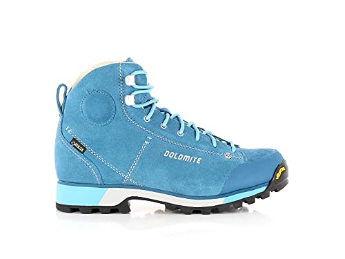 Dolomite Bota Cinquantaquattro Hike W GTX, Botas de montañismo Mujer, Ocean Blue, 37.5 EU