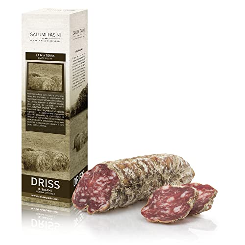 Driss Salami, salchicha italiana, Salumi Pasini, 450gr