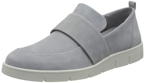 ECCO Bella, Mocasines Mujer, Azul Silver Grey, 42 EU