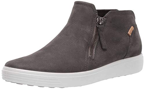 ECCO SOFT7W, Botines Mujer, Gris (Dark Shadow 2602), 37 EU