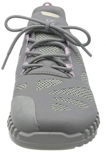 ECCO Zipflex, Zapatillas de Senderismo Mujer, Gris Plateado Gris Plateado, 42 EU