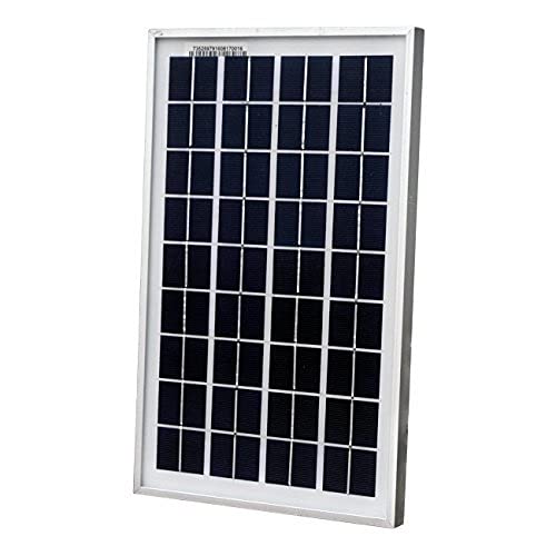 ECO-WORTHY 10W El Panel Solar para Cargar la batería 12V