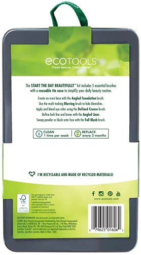 ECOTOOLS Start the Day Set de pinceles de maquillaje