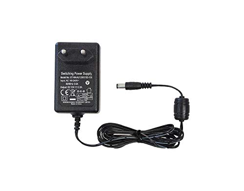 EDISION Fuente DE ALIMENTACIÓN 12V/2A 2pin EU, Original, Universal, PICCOLLINO S2+T2/C, Ping S2+T2/C, OS Nino+, OS Nino Pro, OS Mini 4K, OS Mio+ 4K, HDMI Modulator Single DVB-T