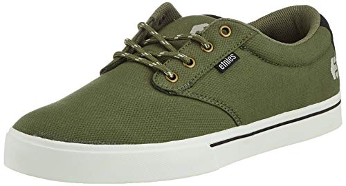 Etnies Jameson 2 Eco, Zapatillas de Skateboard para Hombre, Verde (Olive/Black 302), EU 37