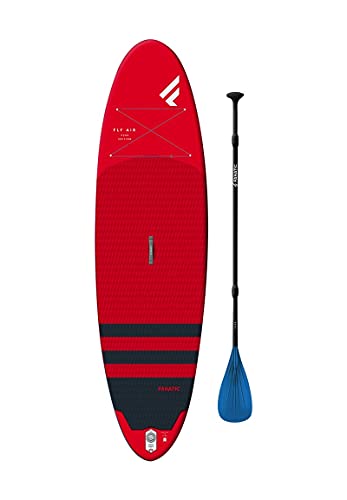 Fanatic Fly Air 10, 8 Sup 2021 Red INKL. Pure Adjustable 3-Piece Paddel