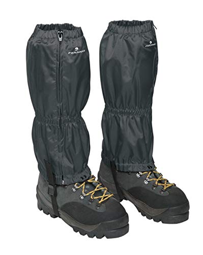 Ferrino Gaiters Sella ((Pair)) Polainas, Unisex Adulto, Black, Talla Única