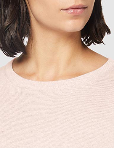 FIND Cotton Crew, suéter Mujer, Rosa (Pale Pink Pk41110-35351), Medium