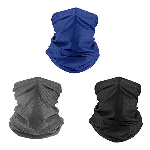 Find-MyWay Bragas Cuello Multifuncional Hombre y Mujer Elástico Bandana Bufanda Pasamontañas Protección UV Cubierta Facial Bragas de Cabeza para Esquí Ciclismo Senderismo Moto Correr Aire Libre