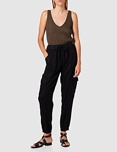 find. W17143L Pantalones, Negro (Black), 10