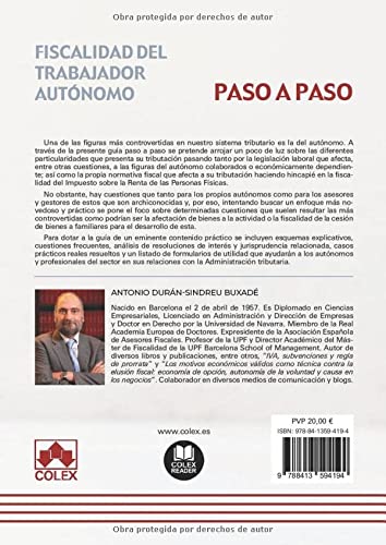 Fiscalidad del trabajador autónomo. Paso a paso: Todas las claves impositivas de los trabajadores por cuenta propia: 1