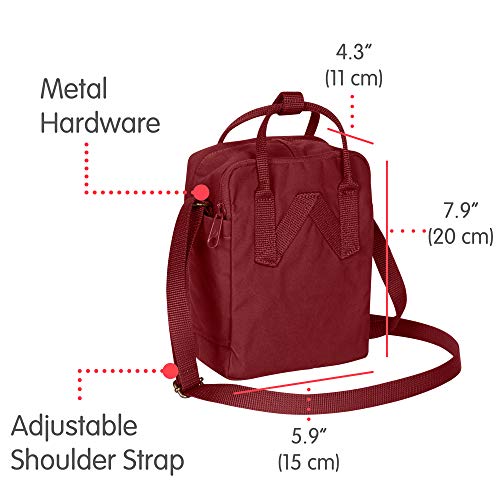 Fjallraven F23797 -326 Kånken Sling Ox Red OneSize, 15x8x20cm