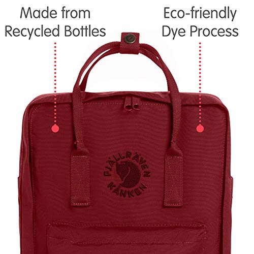 Fjallraven Re-Kånken Backpack, Unisex Adulto, ox Red, Talla única