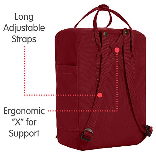 Fjallraven Re-Kånken Backpack, Unisex Adulto, ox Red, Talla única