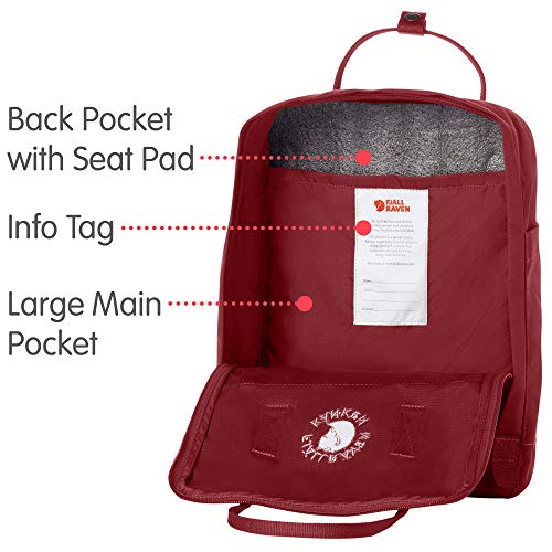 Fjallraven Re-Kånken Backpack, Unisex Adulto, ox Red, Talla única