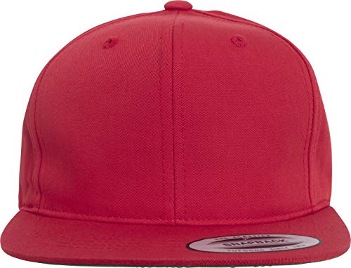 Flexfit Pro-Style Twill Snapback Youth Cap Gorra, Rojo (Red), 2-6 años para Niños