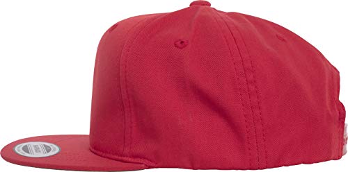 Flexfit Pro-Style Twill Snapback Youth Cap Gorra, Rojo (Red), 2-6 años para Niños