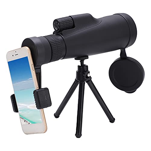 FOLOSAFENAR Equipo óptico Monocular de Alta Definición 10-30x50 Zoom de Tubo único Diseño de Polea de Enfoque Rápido Telescopio de Tubo único para Observación de Emociones