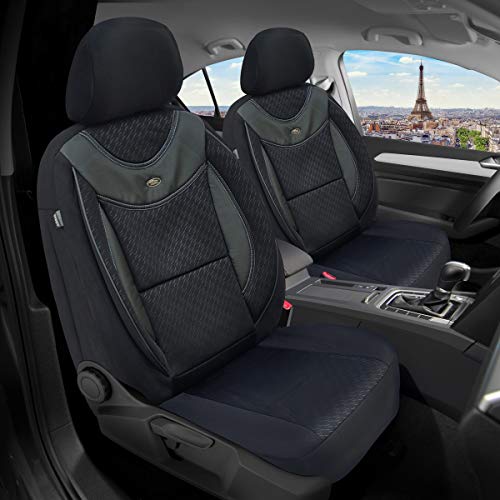 Fundas de Asiento compatibles con Ford Tourneo Transit Courier Conductor y Pasajero a Partir de 2014, número de Color: G102