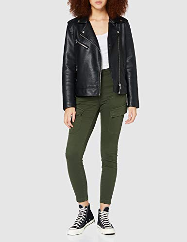 G-STAR RAW High Waist G-Shape Cargo Skinny Pantalones, Dk Algae GD C106-c026, 2530 para Mujer