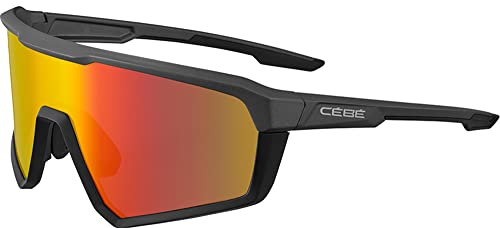 Gafas de Sol Cébé ASPHALT Gunmetal Matte Black/Zone Grey Red Cat. 141/22/126 unisex