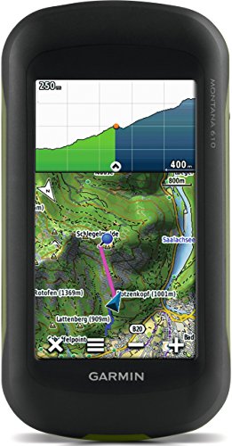 Garmin GPS de mano para exteriores (reacondicionado), pantalla de 4, 0.64, color Negro , Montana 610