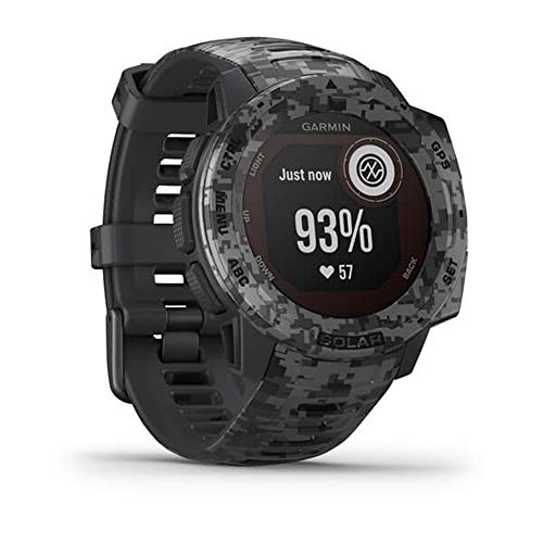 Garmin Instinct Solar GPS Smartwatch Camo Edition(010-02293-15) w/ 2X Screen Protectors