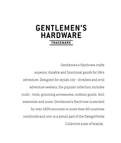 Gentleman's Hardware Multiherramienta 14 en 1, titanio, GEN254