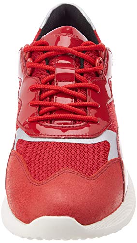 Geox D DIODIANA G, Zapatillas Mujer, Rojo, 39 EU