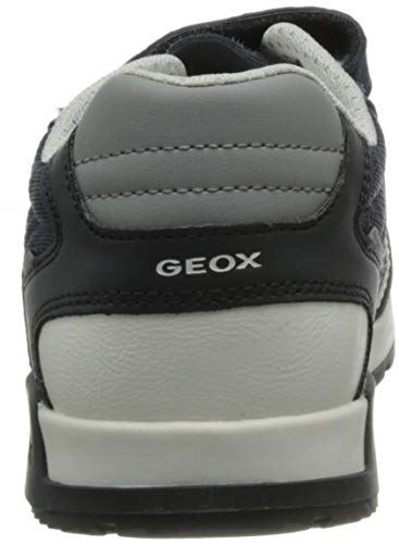 Geox J ALFIER BOY A Zapatillas Niños, Azul (Blue Marine), 28 EU