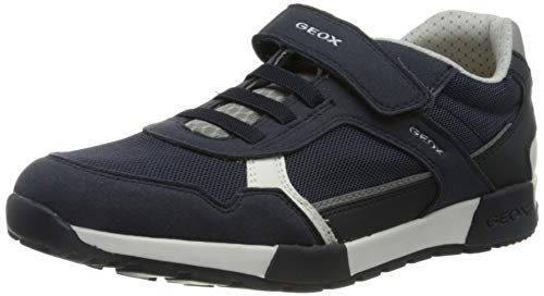 Geox J ALFIER BOY A Zapatillas Niños, Azul (Blue Marine), 28 EU