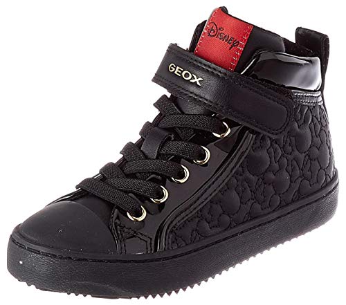 Geox J Kalispera Girl G - Zapatillas Niñas, Negro, 30 EU, Par