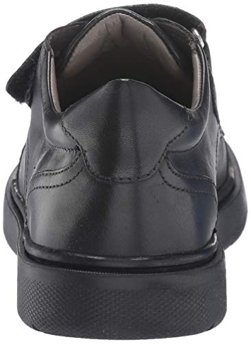 Geox J RIDDOCK BOY I Zapatos De Uniforme Escolar Niños, Negro (Black), 38 EU