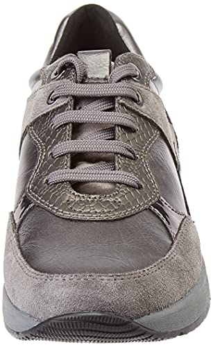 Geox Woman D BULMYA B SNEAKERS GUN/DK GREY_40 EU