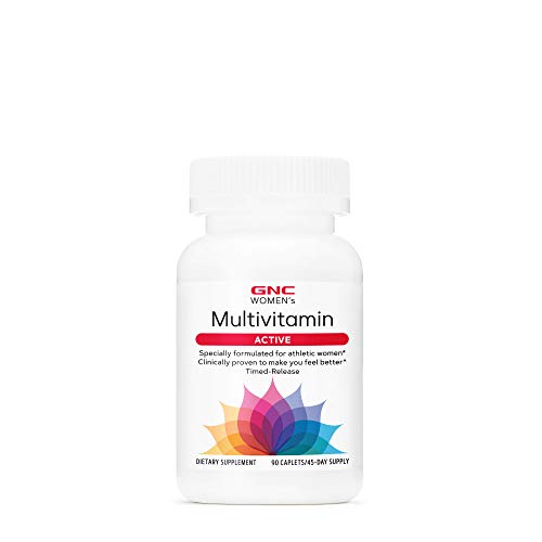 GNC Women's Multivitamin Active - Multivitaminas para la mujer activa 90 comprimidos